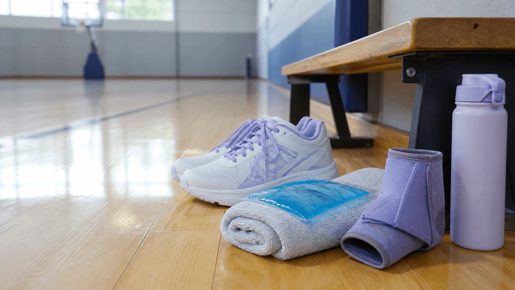 Entorsă la gleznă la sport: ce faci în primele ore